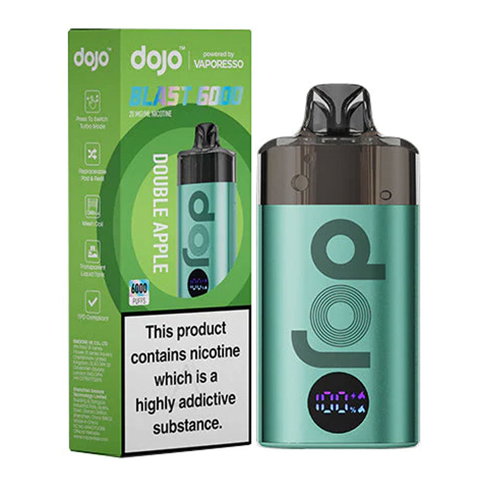 Vaporesso Dojo Blast 6000 Prefilled Kit - Double Apple