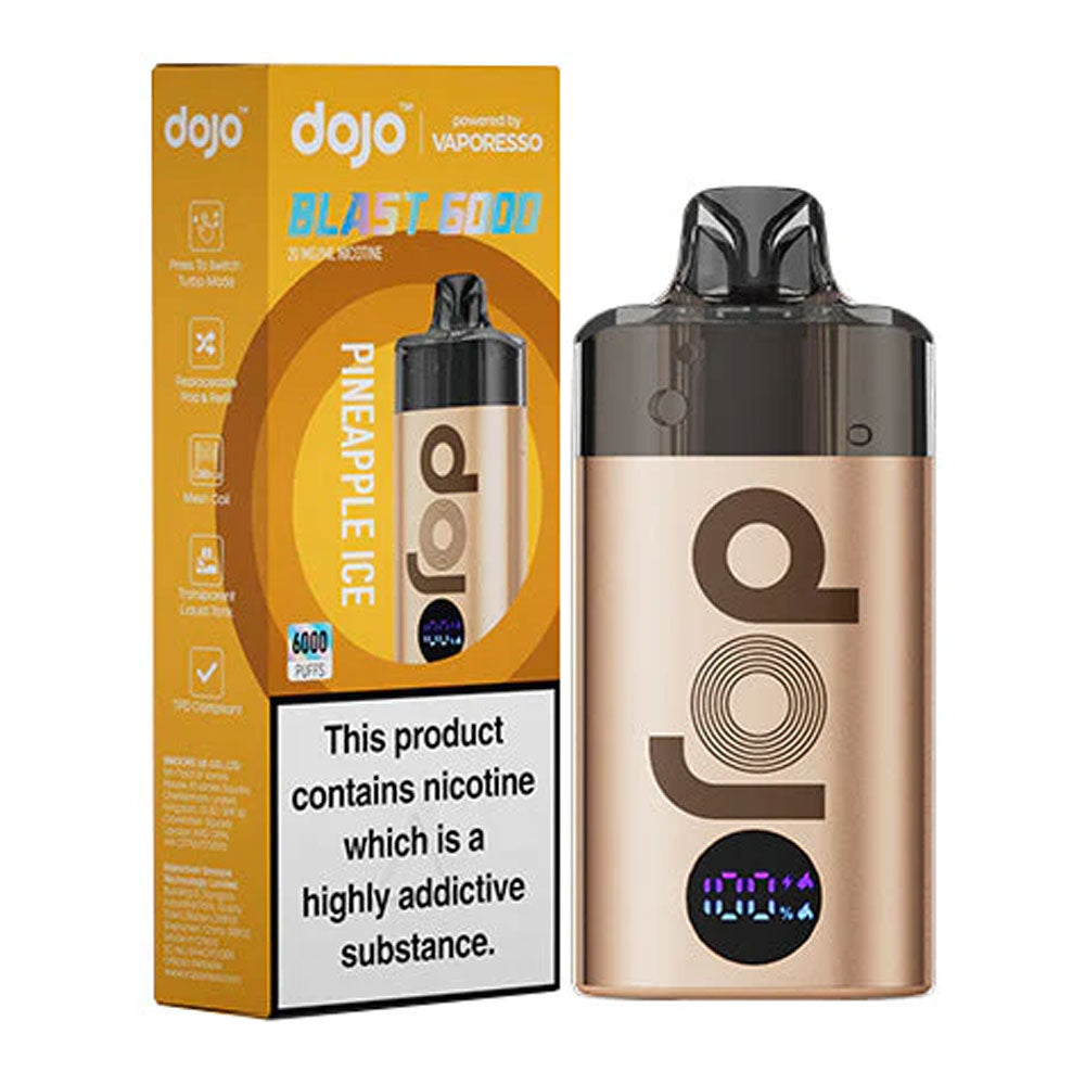 Vaporesso Dojo Blast 6000 Prefilled Kit - Pineapple Ice