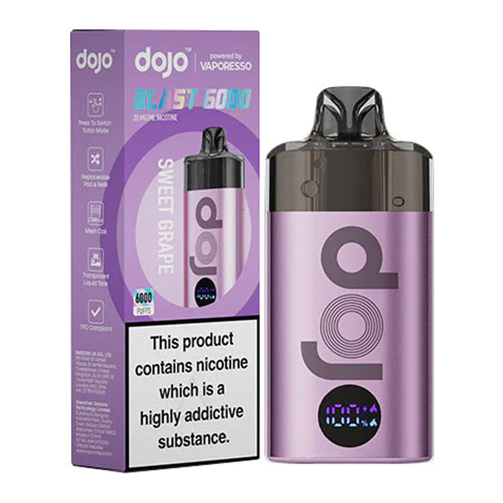 Vaporesso Dojo Blast 6000 Prefilled Kit - Sweet Grape