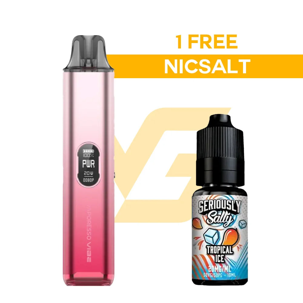 Vaporesso VIBE 20W Pod Kit Free Nic Salt