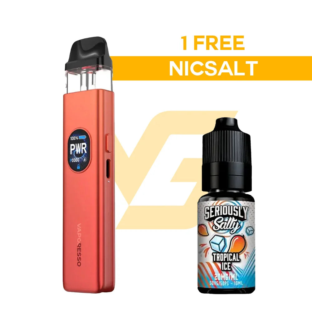 Vaporesso Xros 5 Pod Kit free nic salt