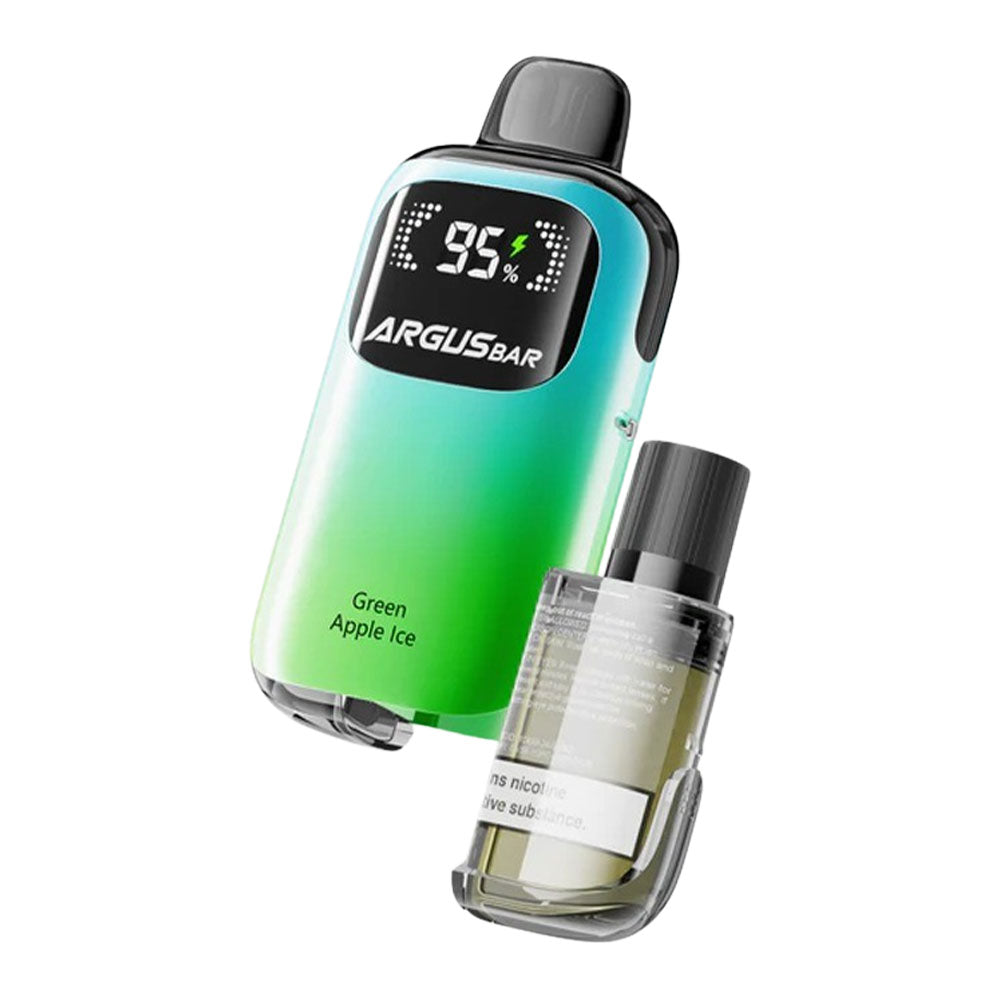 Voopoo Argus Bar Prime 6000 Puffs - Green Apple Ice