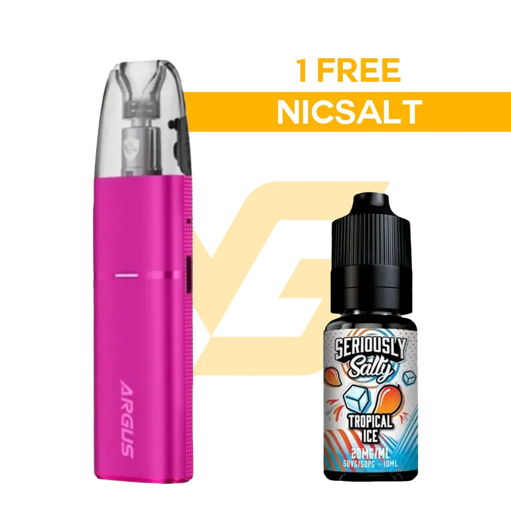 Voopoo Argus G3 Mini Pod Kit Free Nic Salt