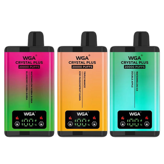 WGA Crystal Plus 20K Puffs Group Image