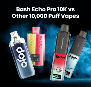 Bash Echo Pro 10K vs Other 10,000 Puff Vapes (UK Comparison)