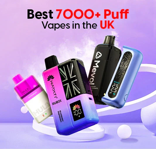 Best 7000+ Puff Vapes in the UK