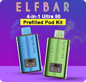 Elf Bar 4-in-1 Ultra 50 Prefilled Pod Kit 