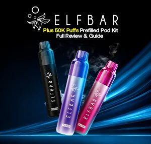 Elf Bar Plus 50K Puffs Prefilled Pod Kit
