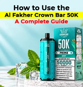 How to Use the Al Fakher Crown Bar 50K