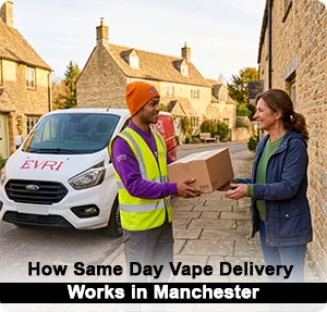 How Same Day Vape Delivery Works in Manchester