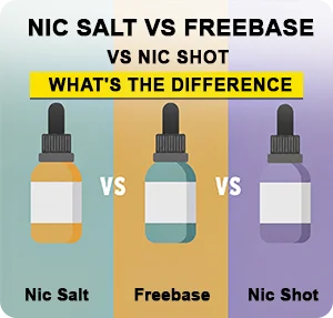 Nic Salt vs Freebase vs Nic Shot 
