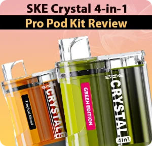 SKE Crystal 4-in-1 Pro Pod Kit 