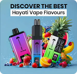 Hayati vape flavours across pods, nic salts and shortfills