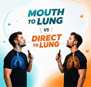 Mouth to Lung vs Direct to Lung