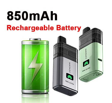 850mAh Rechargeable Battery