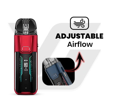 Adjustable Airflow for Different Draw Styles