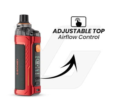 Adjustable Top Airflow Control