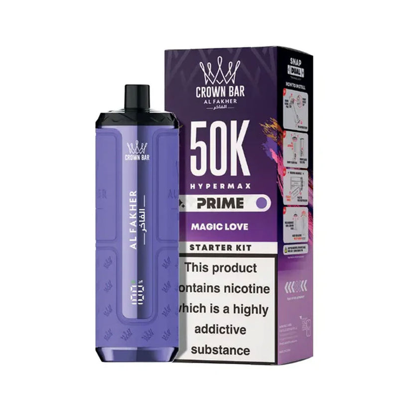 Al Fakher Hypermax 50K Prefilled Pod Kit - Magic Love