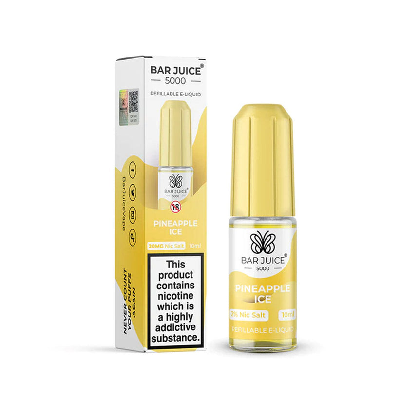 Bar Juice 5000 Pineapple Ice 10ml Nic Salt E-Liquid