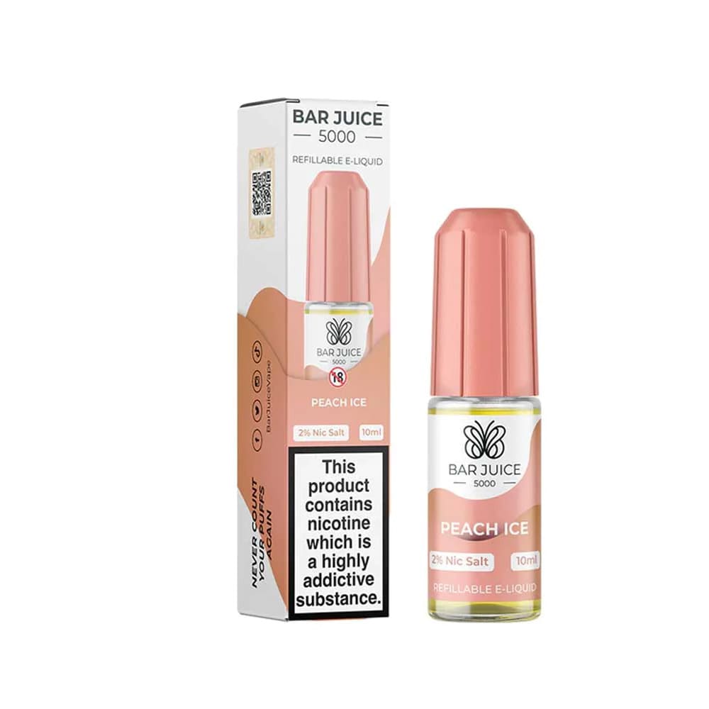 Bar-Juice-5000-Peach-Ice-10ml-Nic-Salt-E-Liquid