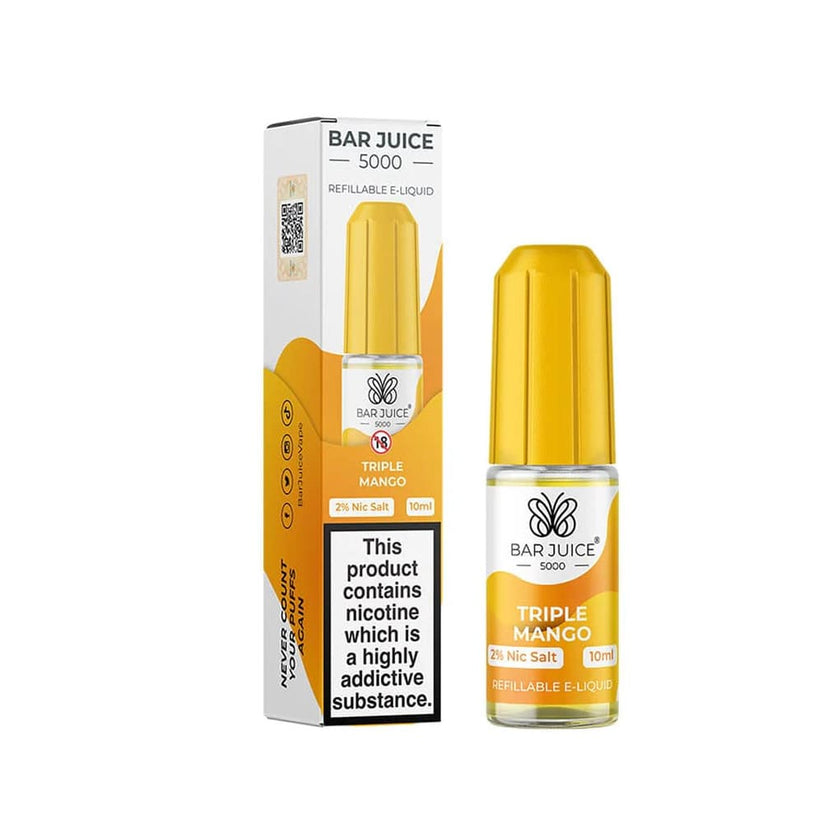 Bar Juice 5000 Triple Mango 10ml Nic Salt E-Liquid