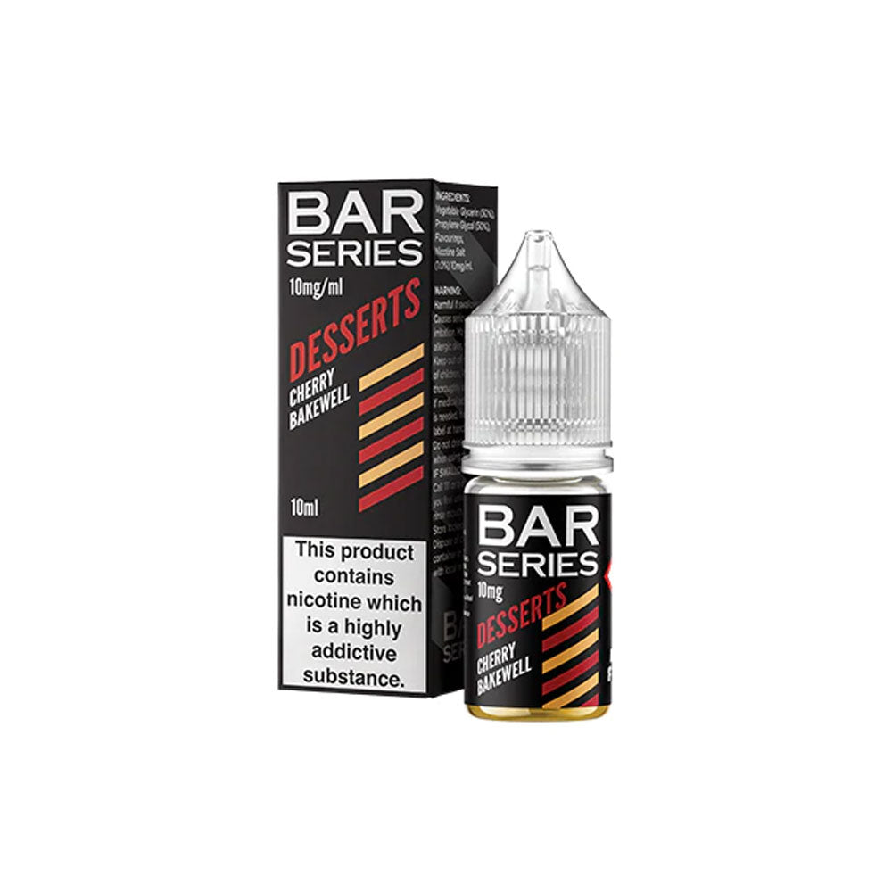 Cherry Bakewell Bar Series Desserts 10ml Nic Salt E-liquid