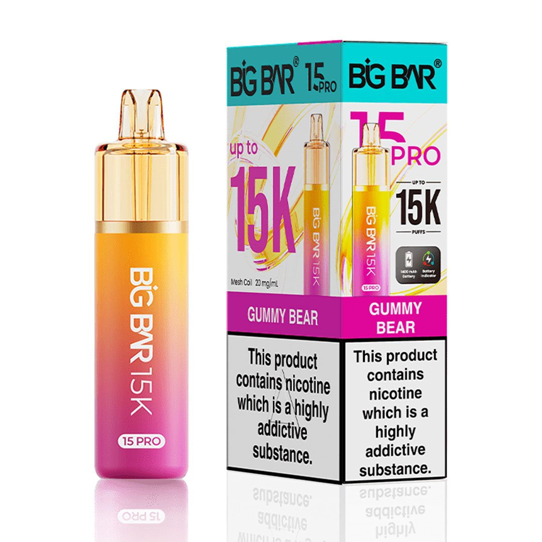 Big Bar Pro 15K Prefilled Pod Kit - Gummy Bear