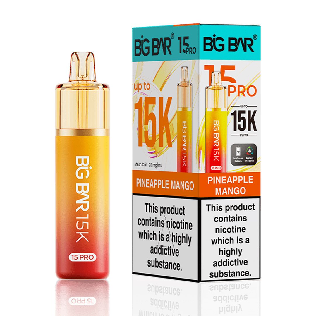 Big Bar Pro 15K Prefilled Pod Kit - Pineapple Mango