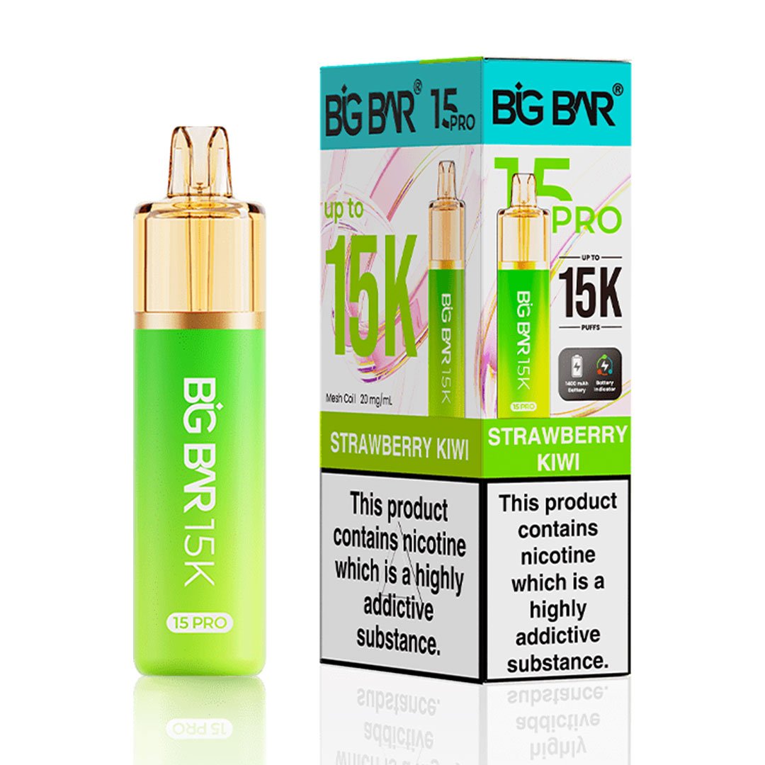 Big Bar Pro 15K Prefilled Pod Kit - Strawberry Kiwi