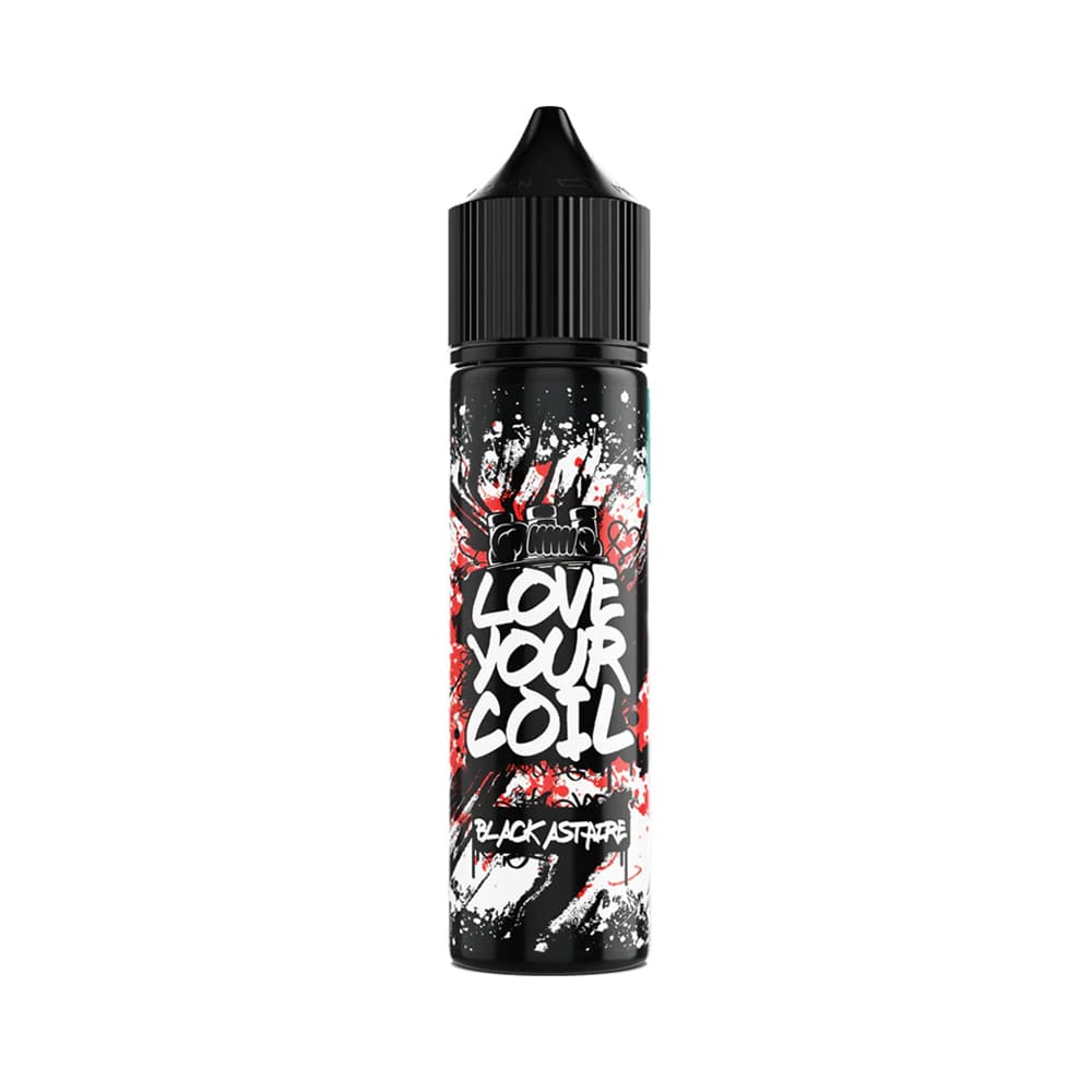 Black Astaire 50ml Shortfill Eliquid by Love Your Coil