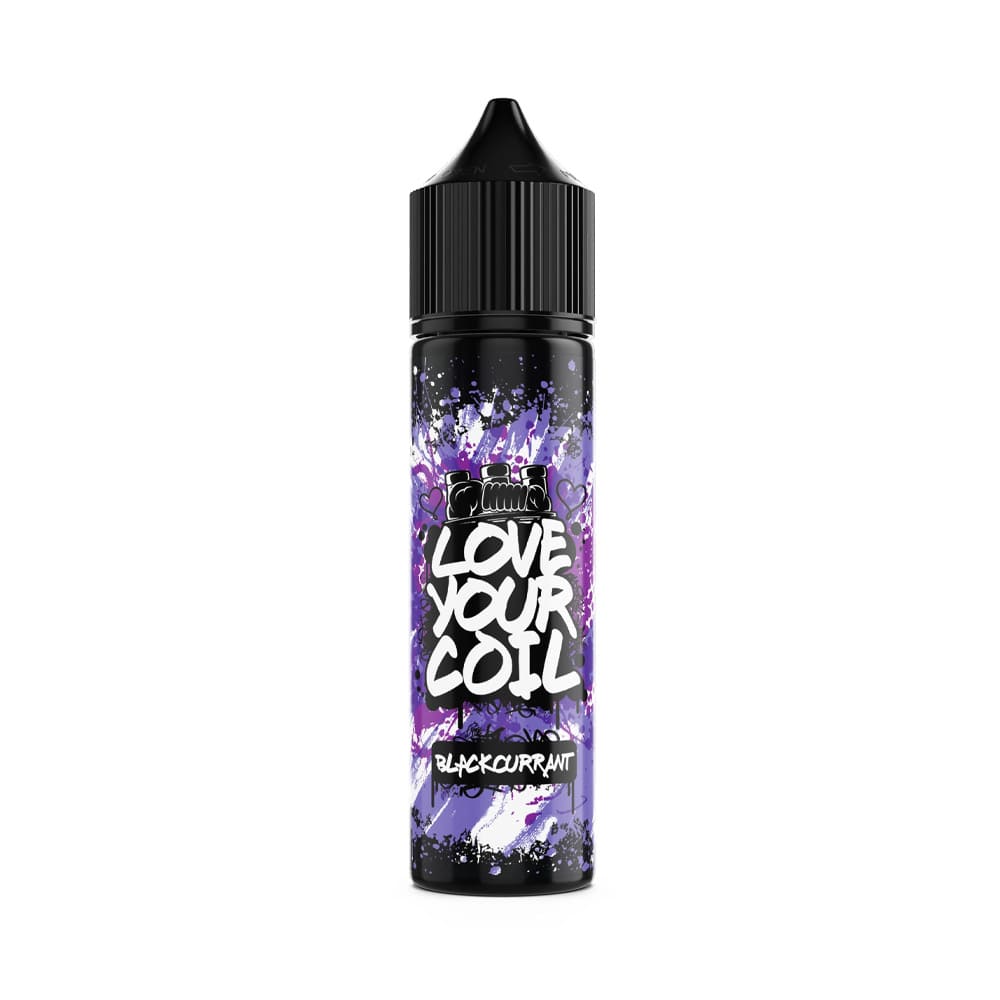 Blackcurrant 50ml Shortfill Eliquid by Love Your Coil
