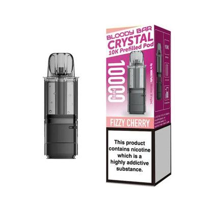 Bloody Bar Crystal 10K Prefilled Pods - Fizzy Cherry