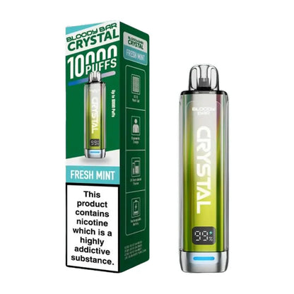 Bloody Bar Crystal 10K Prefilled Pod Kit - Fresh Mint