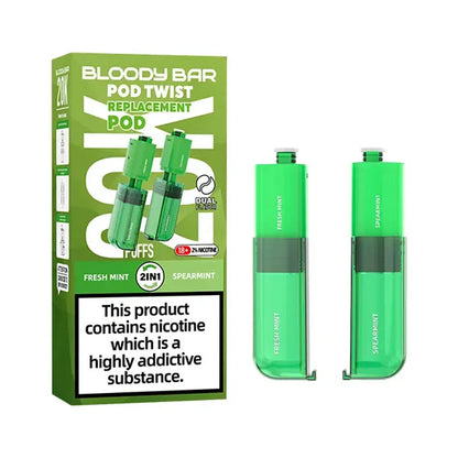 Bloody Bar Pod Twist 20K Prefilled Pods - Fresh Mint / Spearmint