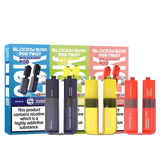 Bloody Bar - Dual Flavour Big Puff Vapes Bloody Bar - Dual Flavour Big Puff Vapes