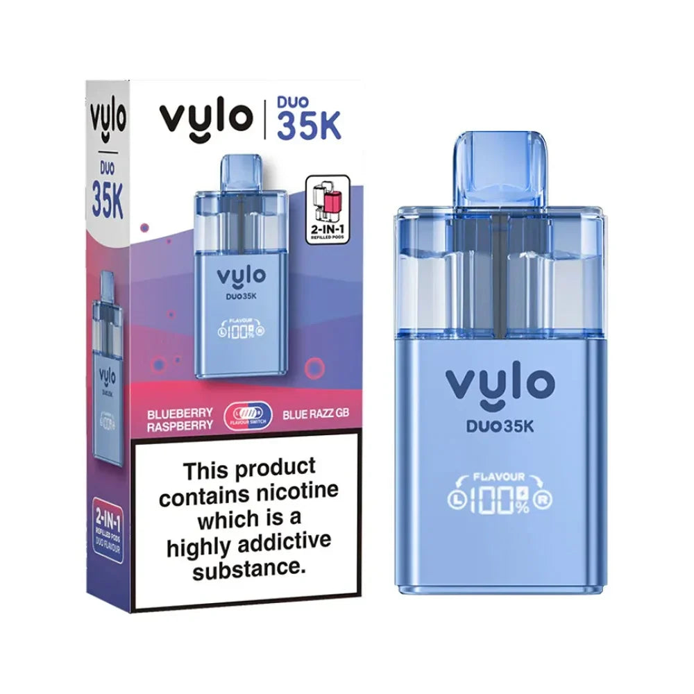 VYLO Duo 35K 2-in-1 Pod Vape Kit - Blueberry Raspberry / Blue Razz GB