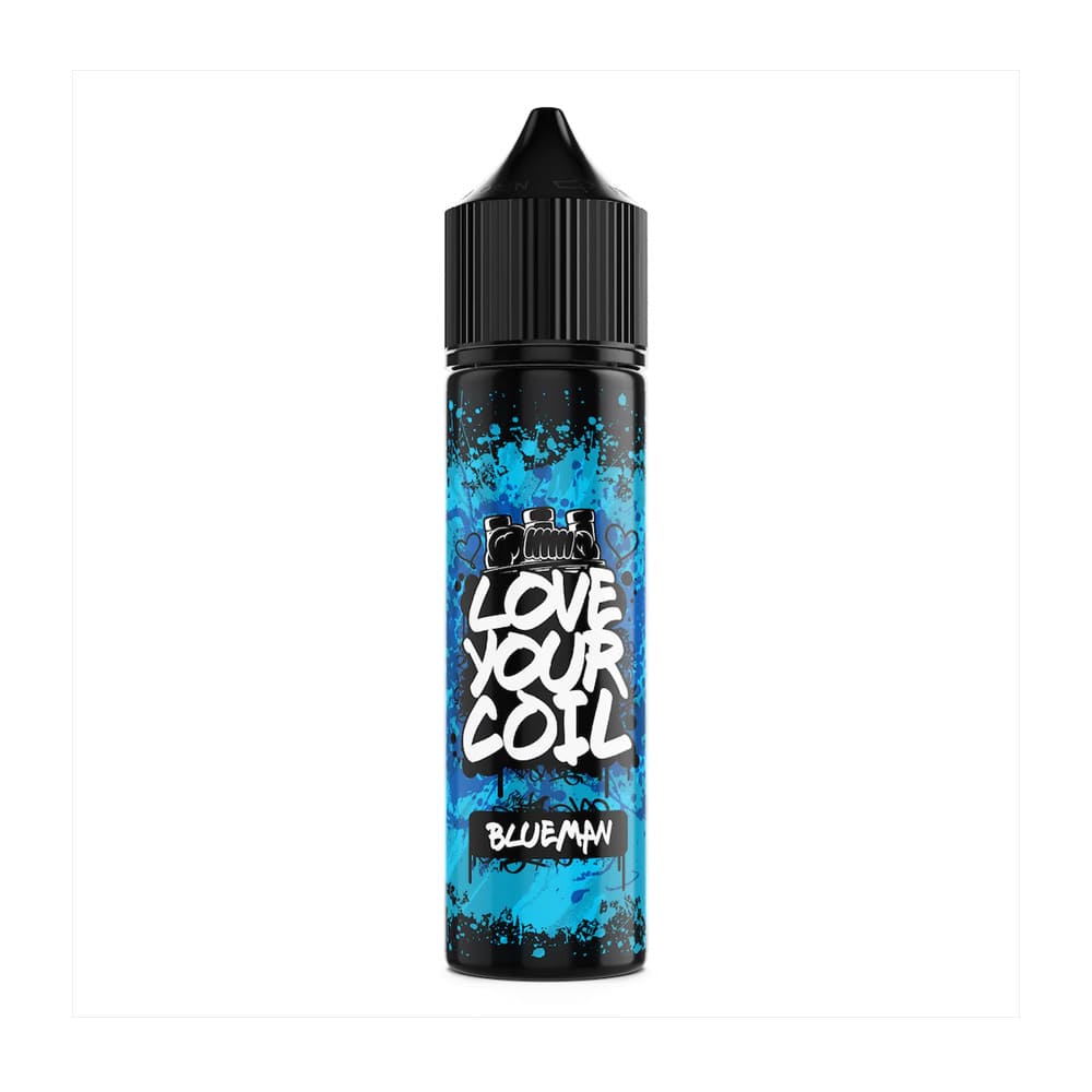 Blueman 50ml Shortfill Eliquid by Love Your Coil