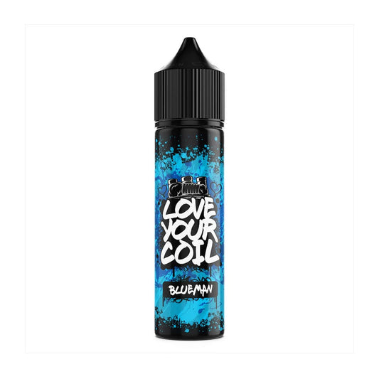 Blueman 50ml Shortfill Eliquid by Love Your Coil