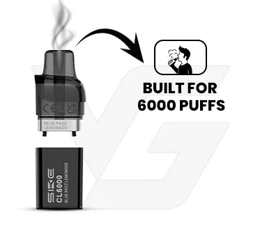 Built for 6000 Puffs