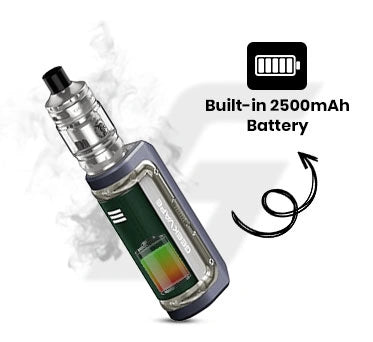 Built-in 2500mAh Battery