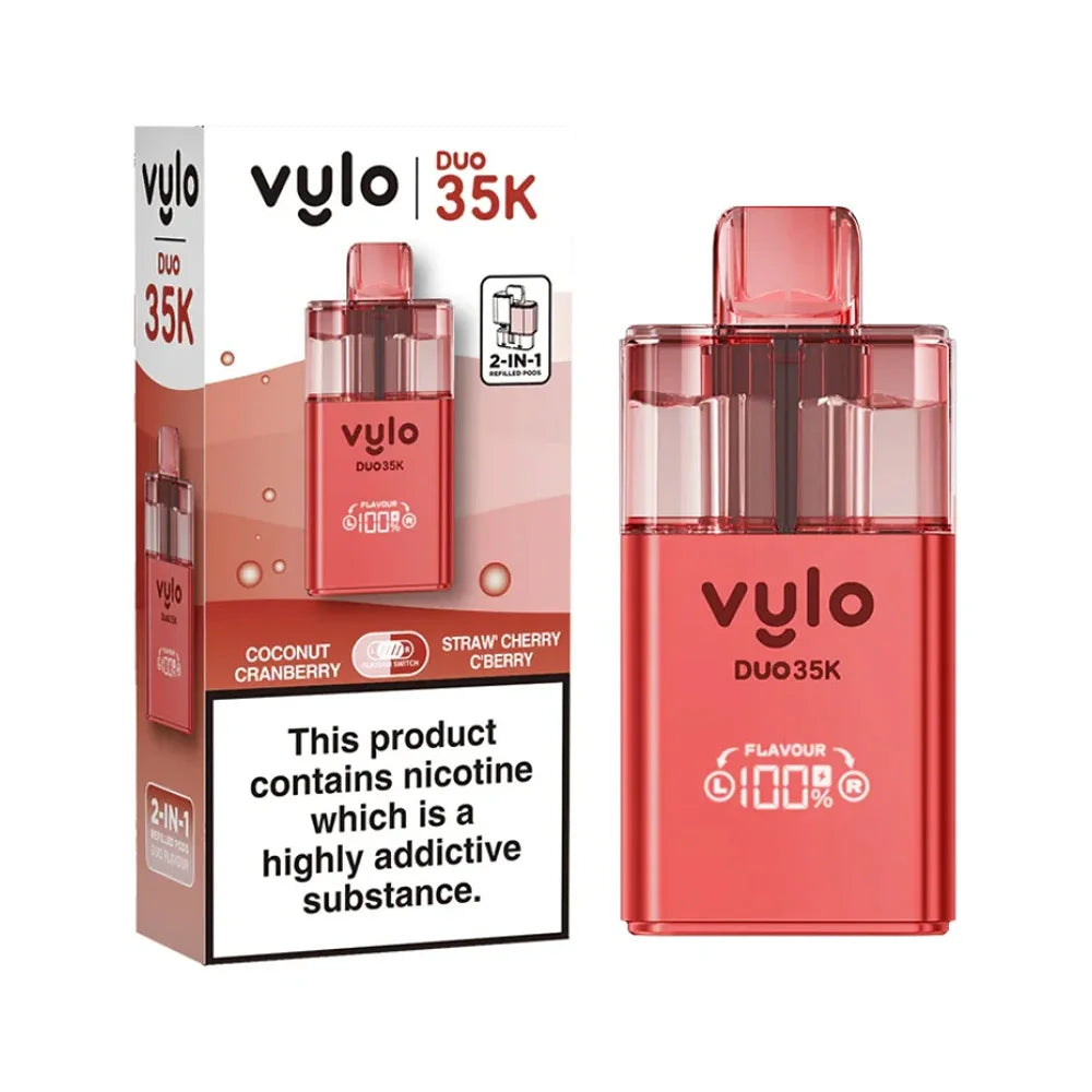 VYLO Duo 35K 2-in-1 Pod Vape Kit - Coconut Cranberry / Straw Cherry C Berry