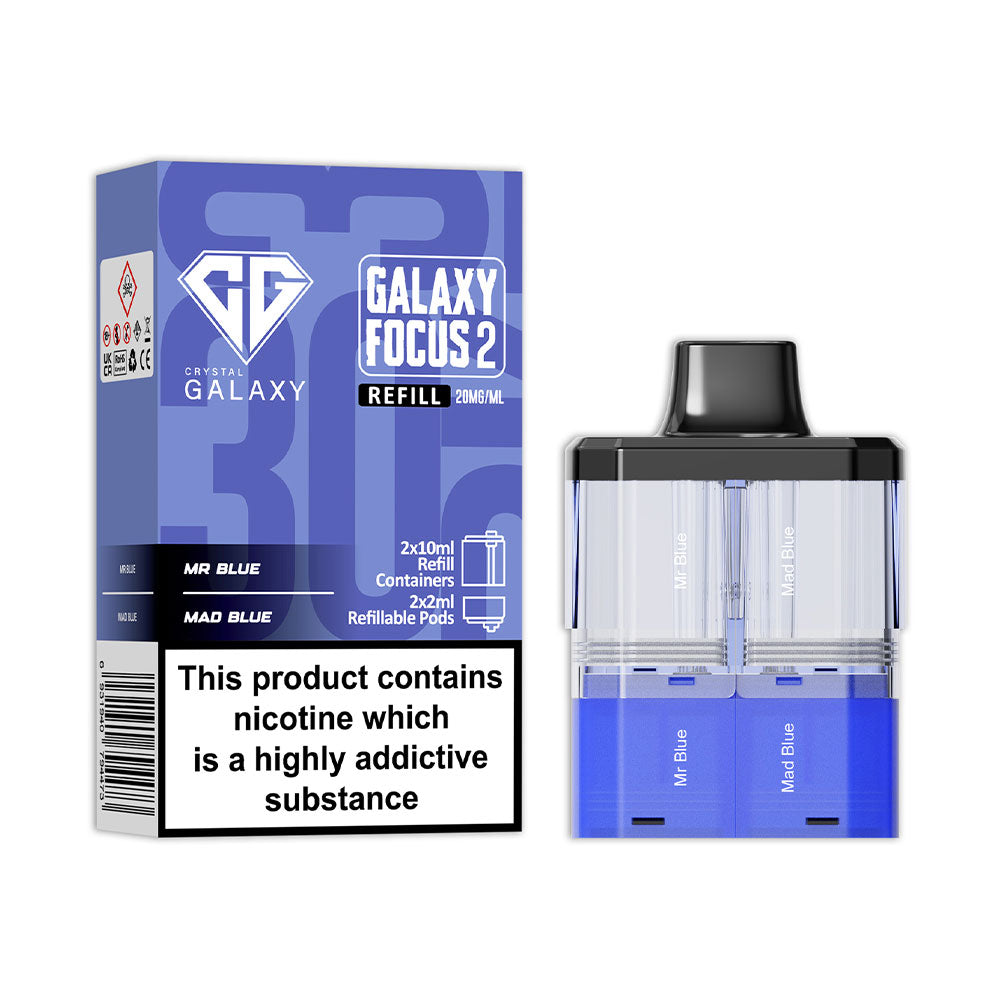 Crystal Galaxy Focus 2 30K Prefilled Pods