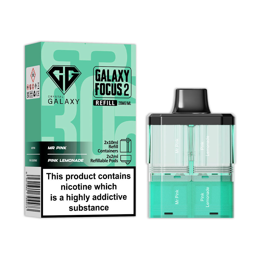 Crystal Galaxy Focus 2 30K Prefilled Pods
