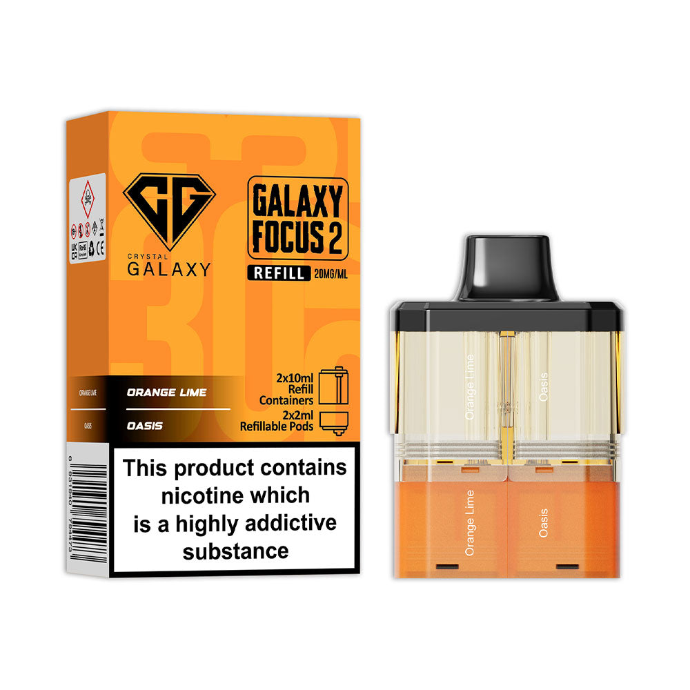 Crystal Galaxy Focus 2 30K Prefilled Pods