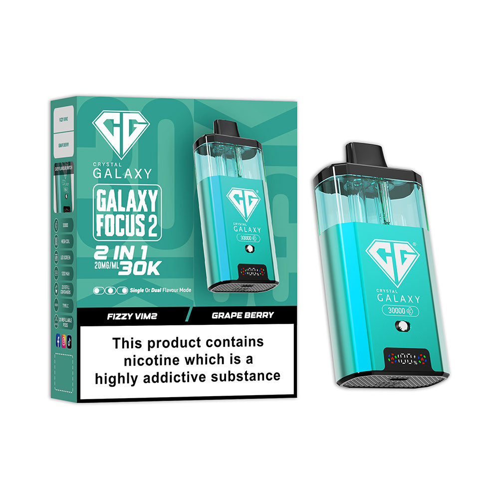 Crystal Galaxy Focus 2 30K Puffs Prefilled Pod Kit