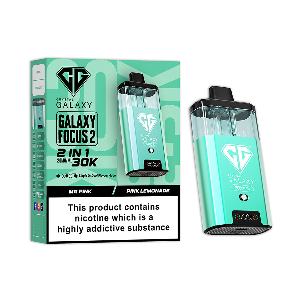 Crystal Galaxy Focus 2 30K Puffs Prefilled Pod Kit