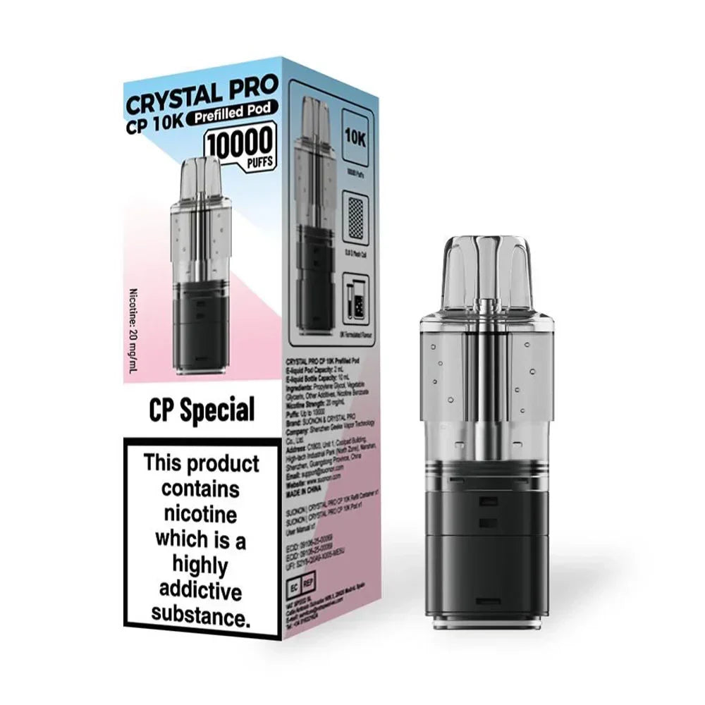 Crystal Pro CP 10K Prefilled Pods