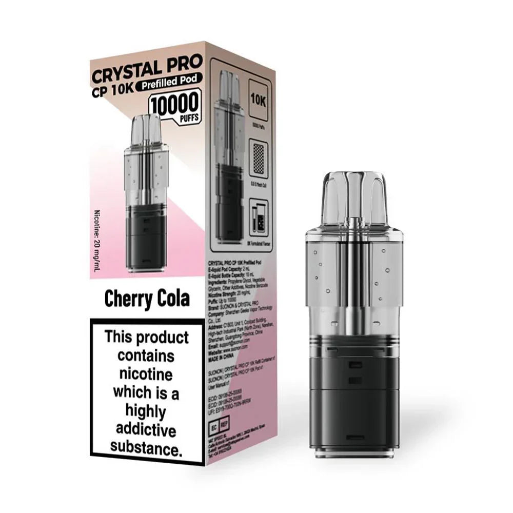 Crystal Pro CP 10K Prefilled Pods