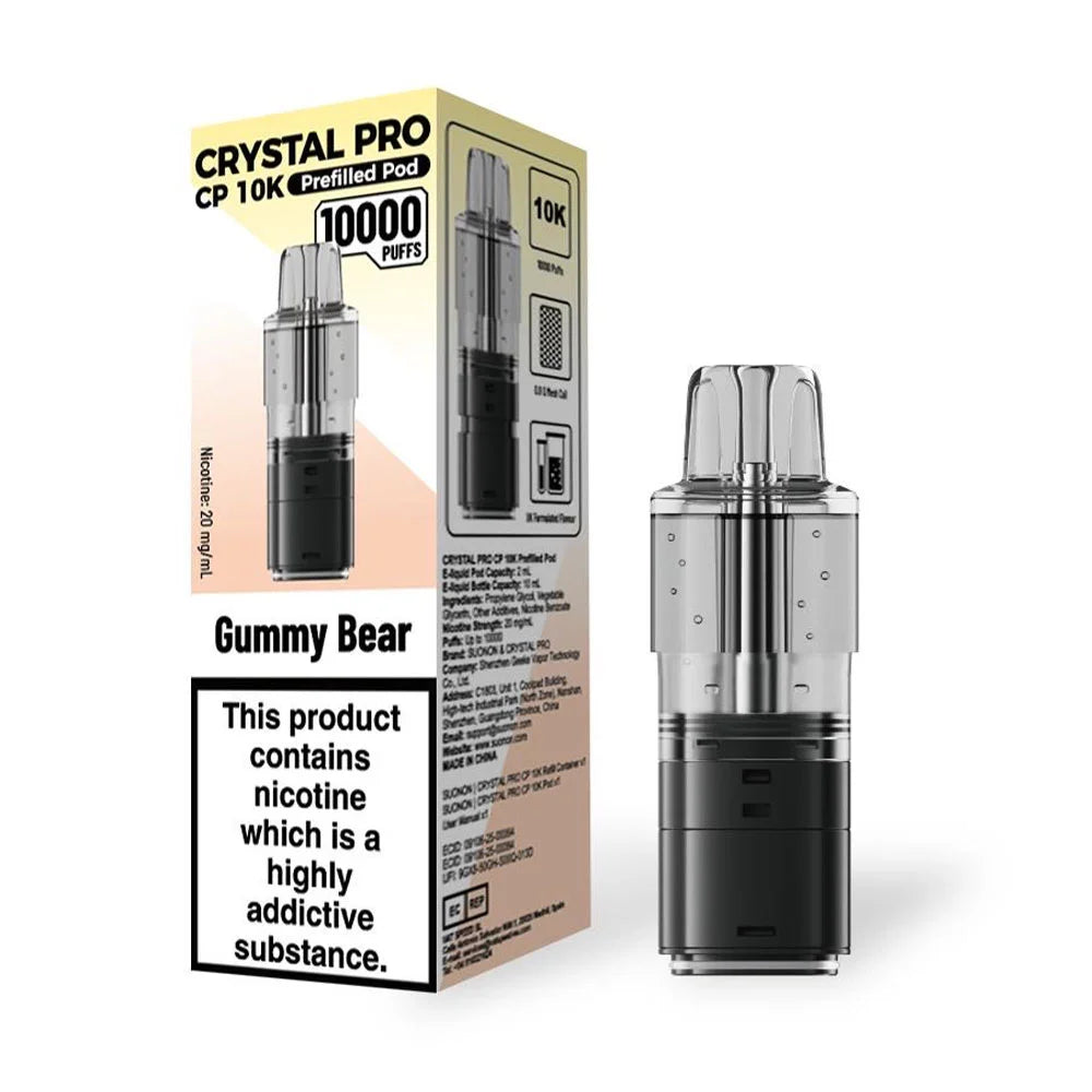 Crystal Pro CP 10K Prefilled Pods