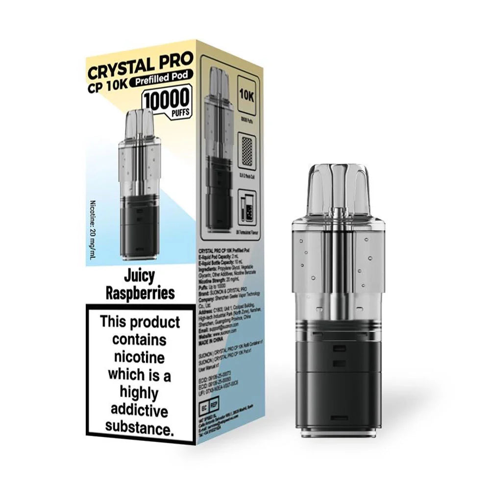 Crystal Pro CP 10K Prefilled Pods